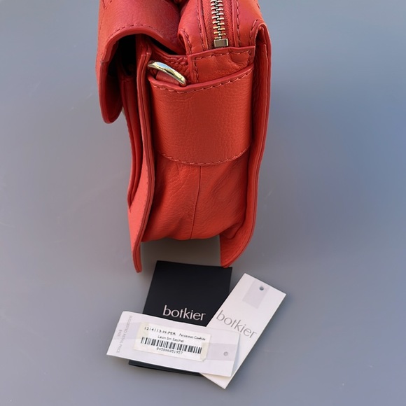 Botkier orange leather Sml Leon satchel by Botkier * EUC - Picture 9 of 13